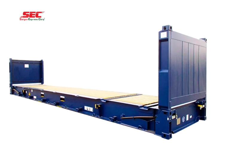 Container mặt phẳng (Flat Rack Container)