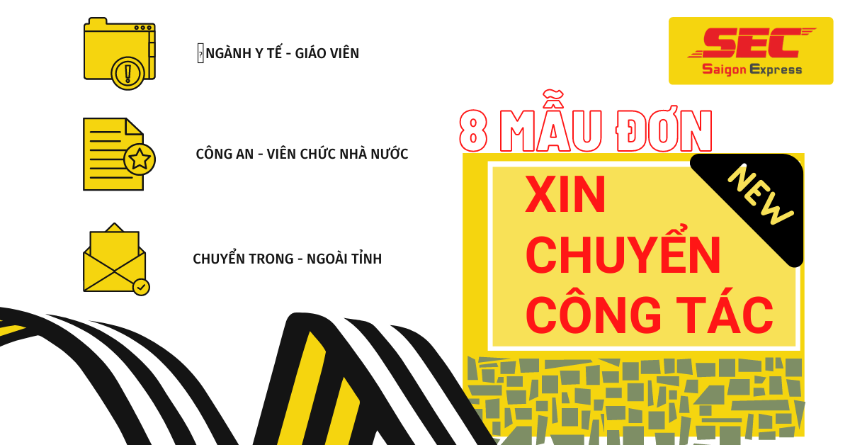 [Cập nhật] 8 Mẫu Đơn Xin Chuyển Công Tác Phổ Biến Hiện Nay