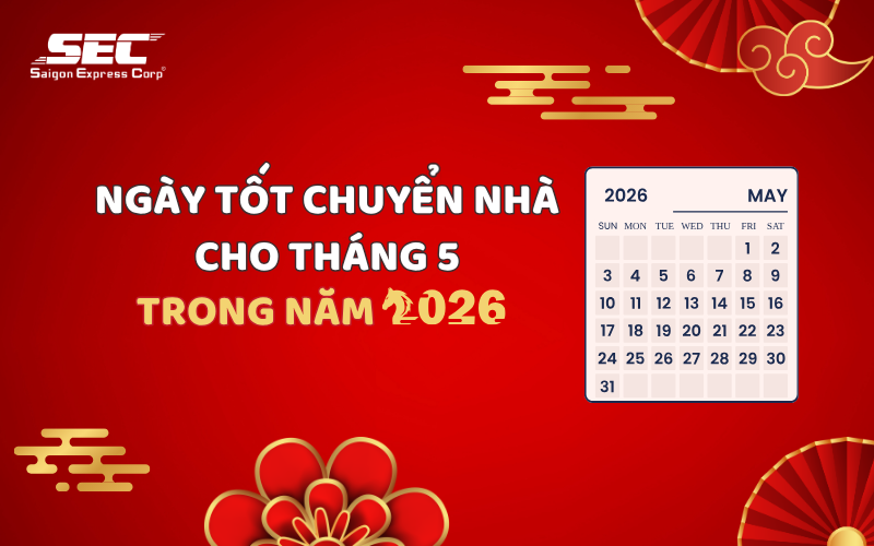 Xem ngày tốt chuyển nhà tháng 5