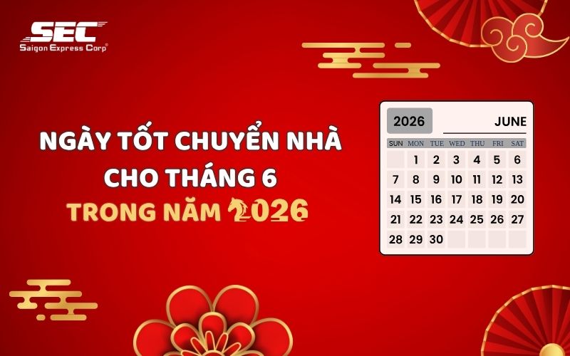 Xem ngày tốt chuyển nhà tháng 6