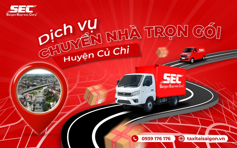 Taxi tải Sài Gòn với hơn 10 năm kinh nghiệm trong dịch vụ chuyển dọn nhà