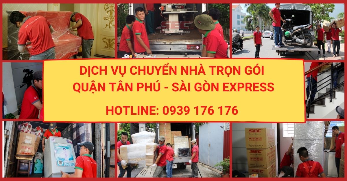 Dịch Vụ Chuyển Nhà Trọn Gói Quận Tân Phú Cấp Tốc gọi 0939 176 176