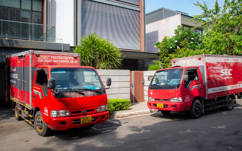 đội xe tải chuyển nhà ở quận 10